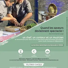 Spectacle Déclinaisons Quand les saveurs deviennent spectacle