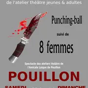 Spectacle des ateliers théâtres de l'Amicale Laïque de Pouillon