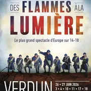 Spectacle des Flammes à la Lumière