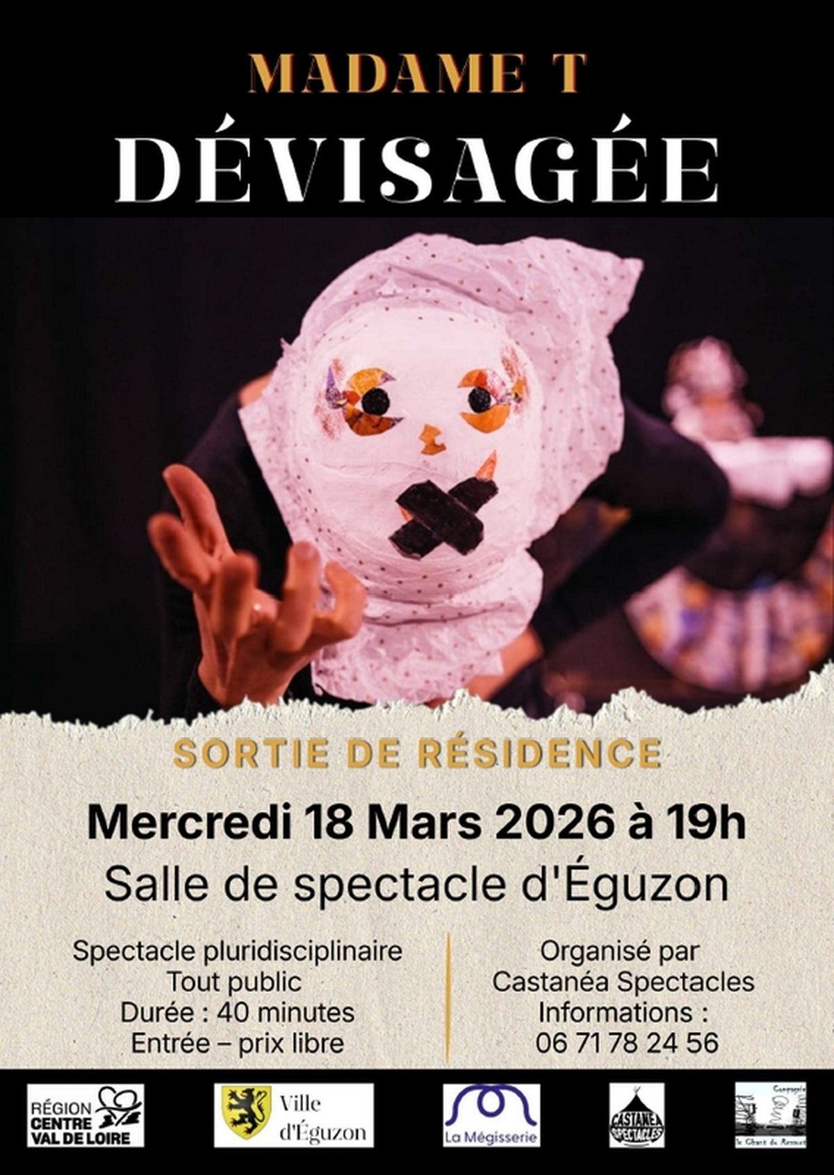 Spectacle Dévisagée