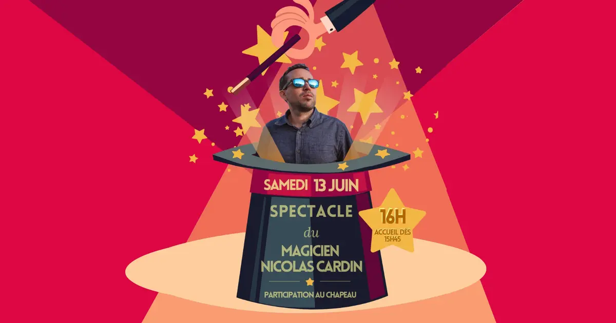 Spectacle du magicien Nicolas Cardin
