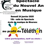 Spectacle du Nouvel An en musique