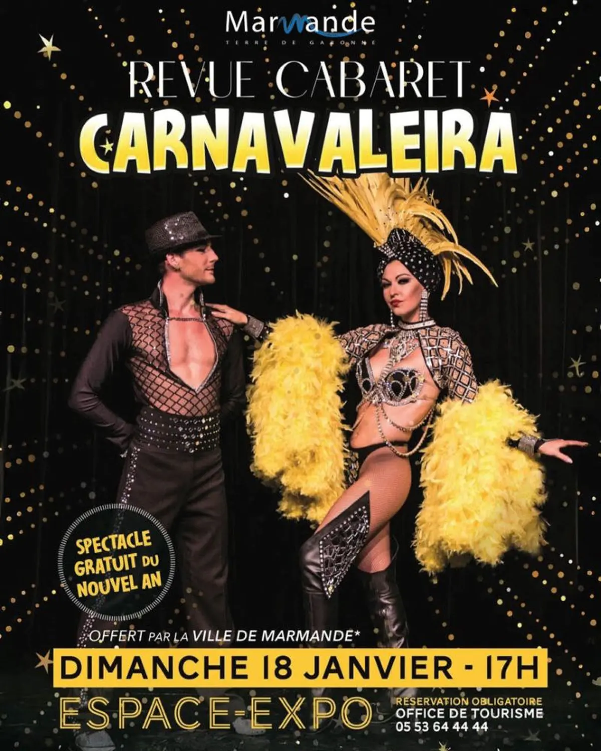 Spectacle du Nouvel An - Revue Cabaret Carnavaleira