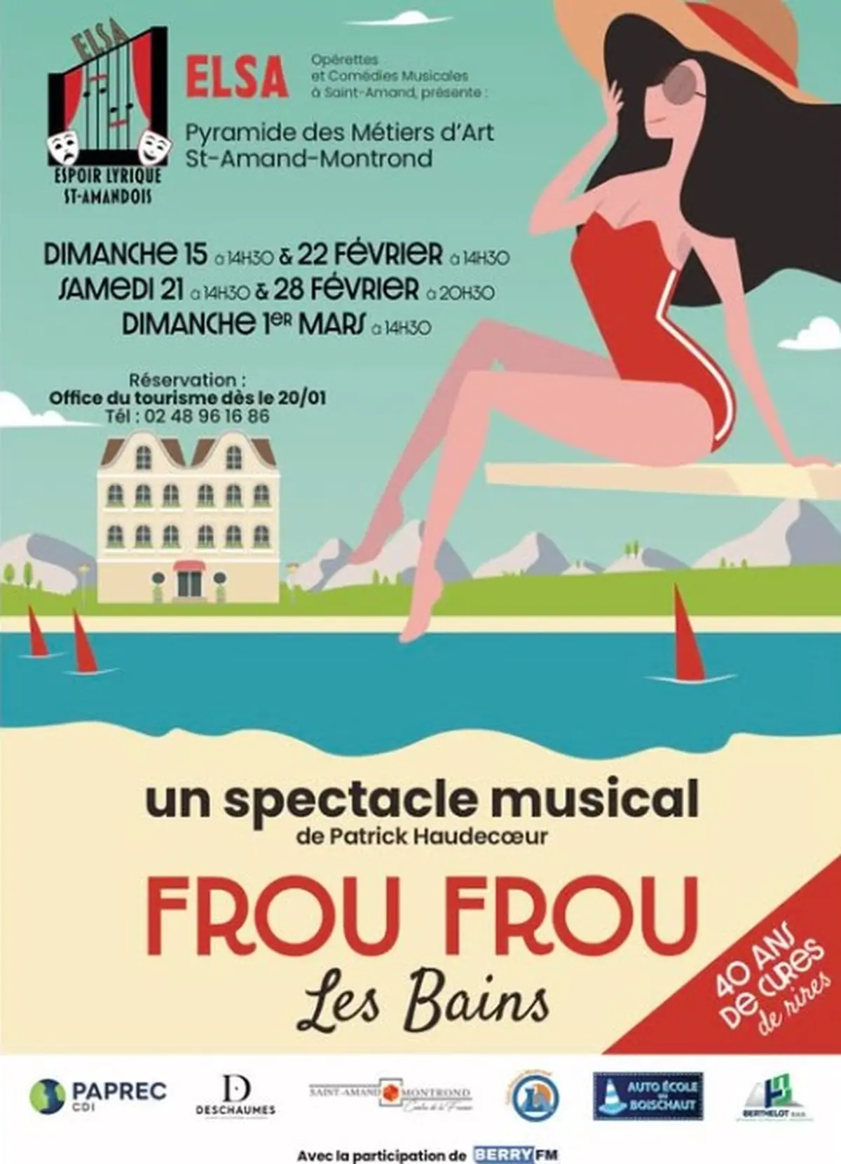 Spectacle ELSA : Frou-Frou les Bains