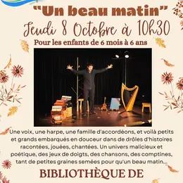 Spectacle enfants Un beau matin
