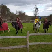 Spectacle Equestre au château de Saint-Aulaye