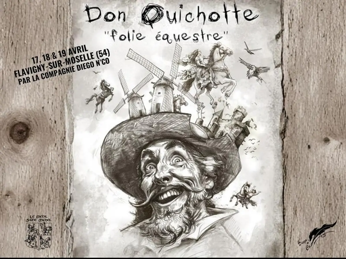 Spectacle équestre : Don Quichotte, folie équestre