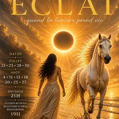 Spectacle équestre - Éclat, quand les chevaux dansent avec la lumière