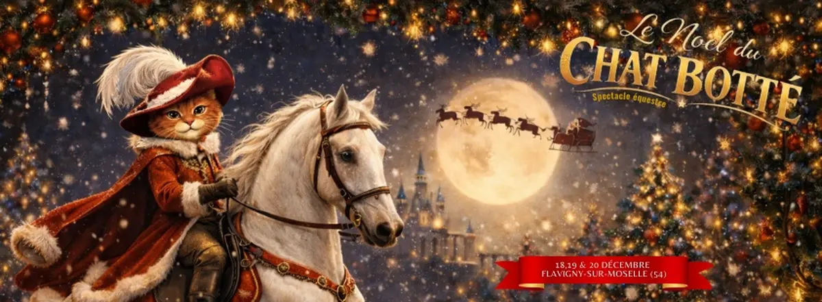 Spectacle équestre : Le Noël du Chat Botté
