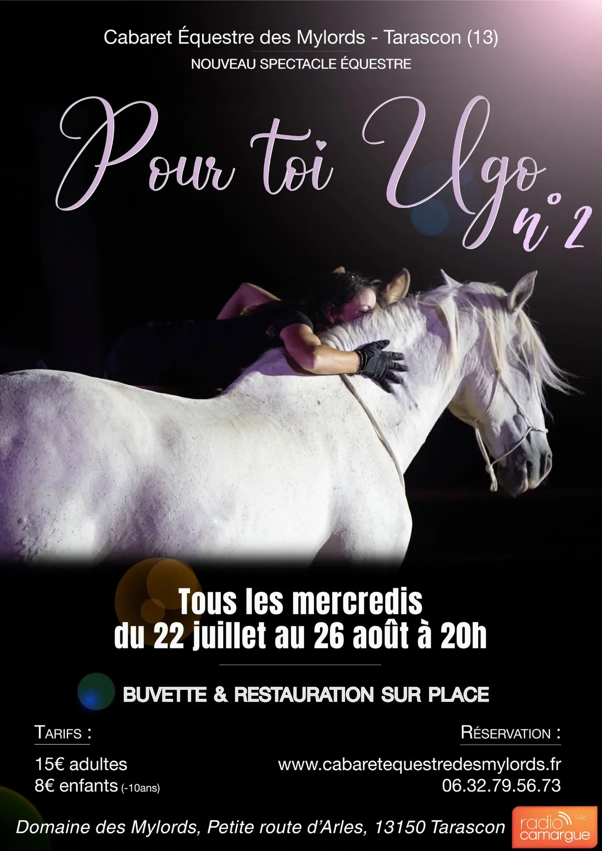Spectacle équestre Pour toi Ugo