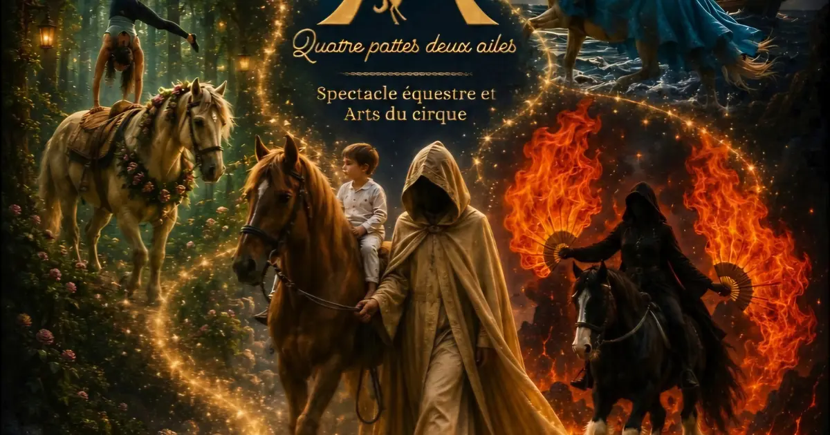 Spectacle équestre : Sur les traces du marchand de sable