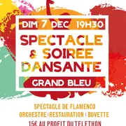 Spectacle et soirée dansante au profit du Téléthon