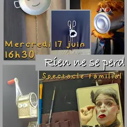 Spectacle famillial « Rien ne se perd »