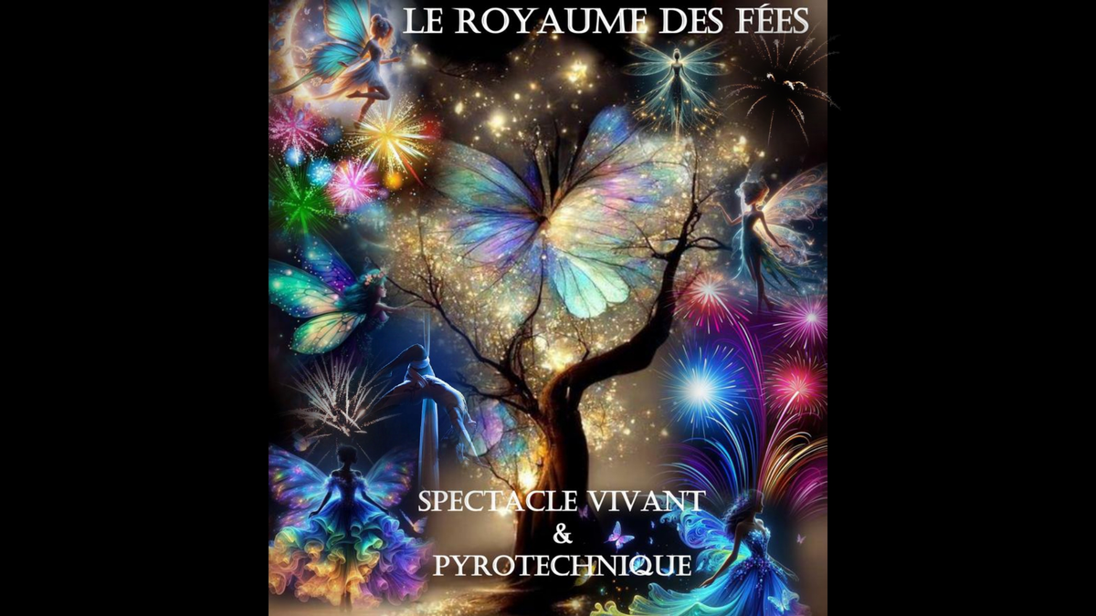 Spectacle féerique et pyrotechnique  Le Royaume des Fées