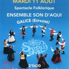 Spectacle folklorique : Groupe Son d’Aqui (Galice)