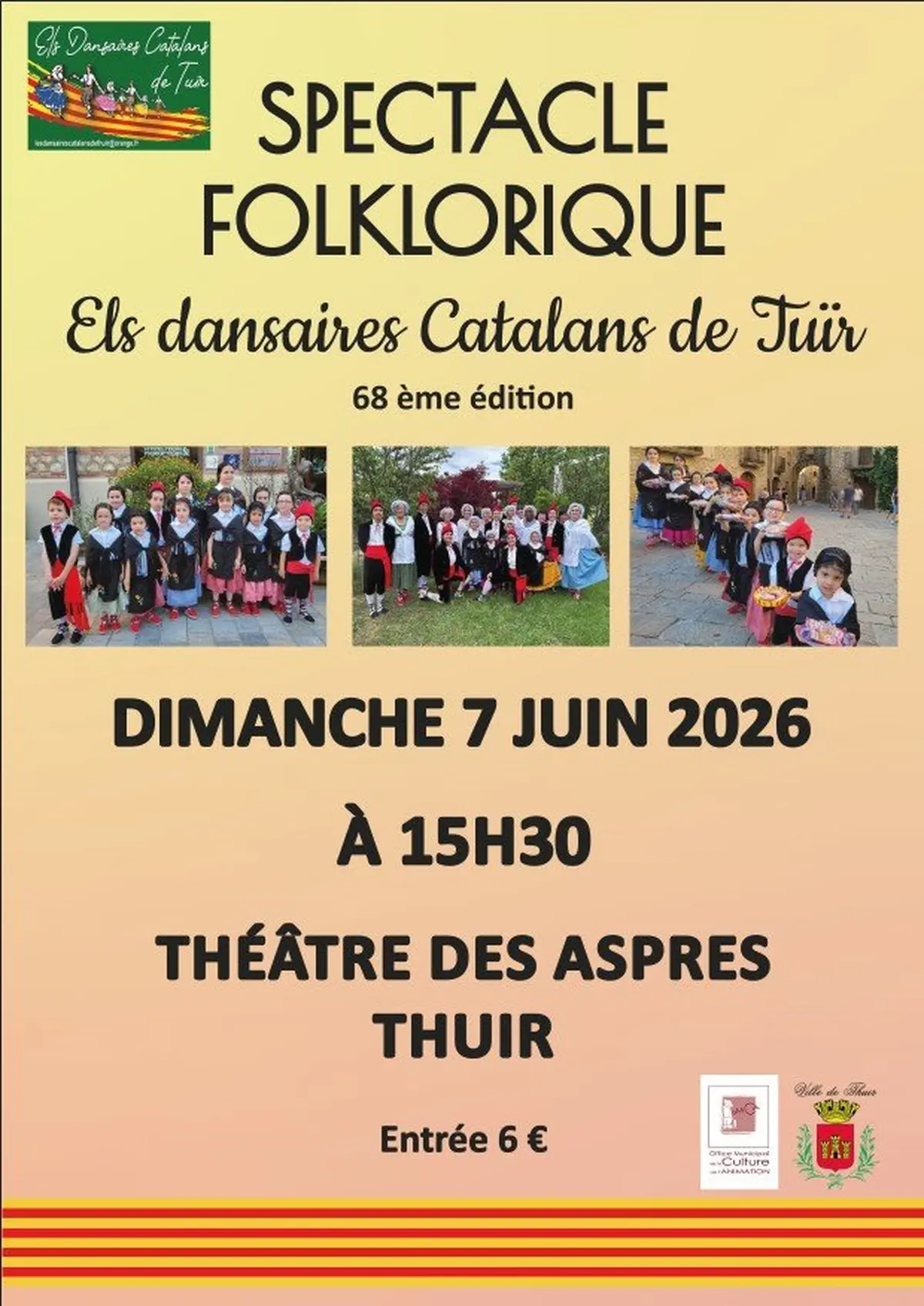 Spectacle Folklorique Par Els Dansaires Catalans