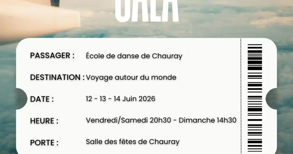 Spectacle : Gala 2026 de l’école de danse de Chauray