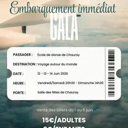 Spectacle : Gala 2026 de l’école de danse de Chauray