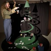 Spectacle Haziel fête Noël par la Cie Les Doux sauvages