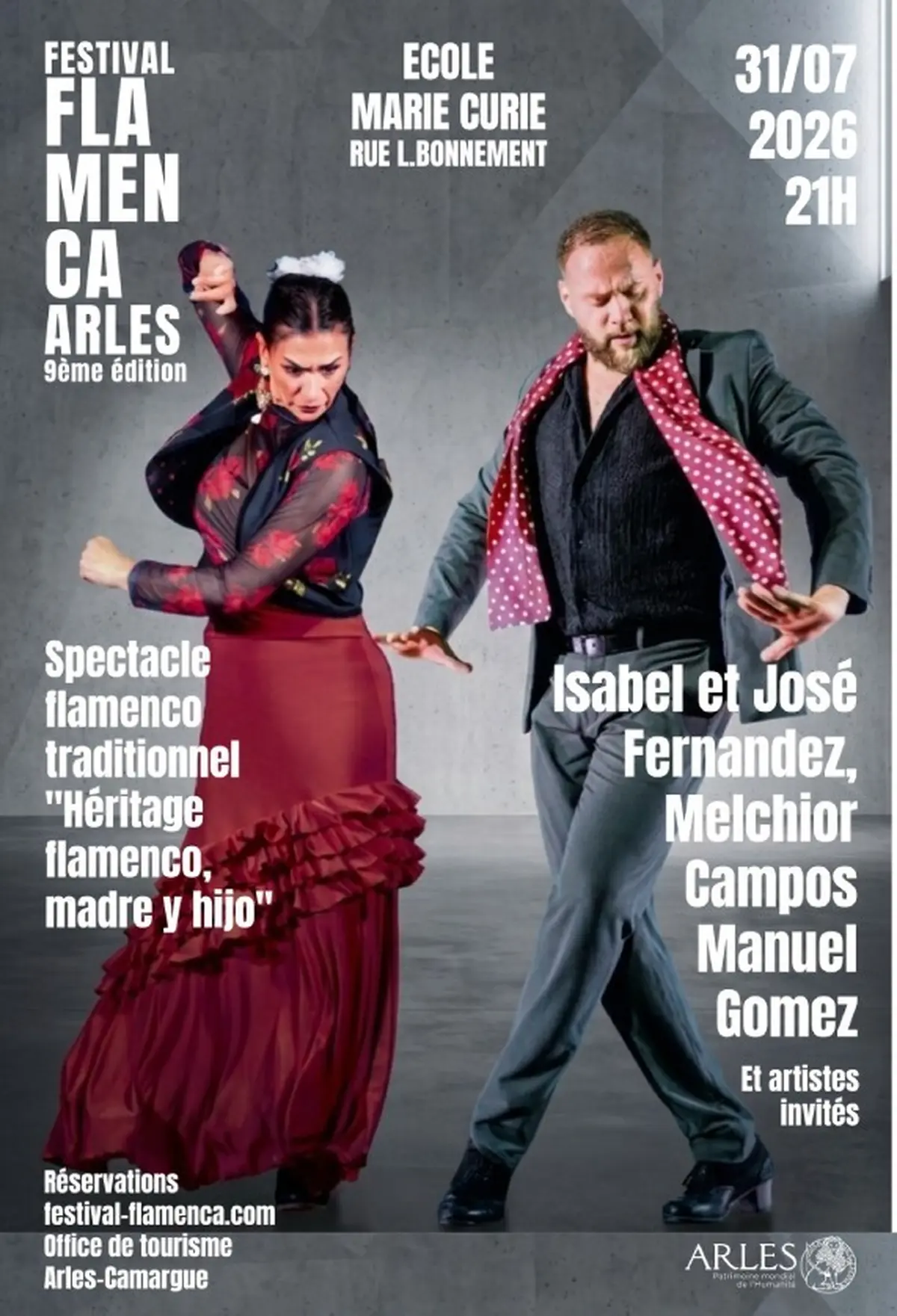 Spectacle  Héritage flamenco madre y hijo
