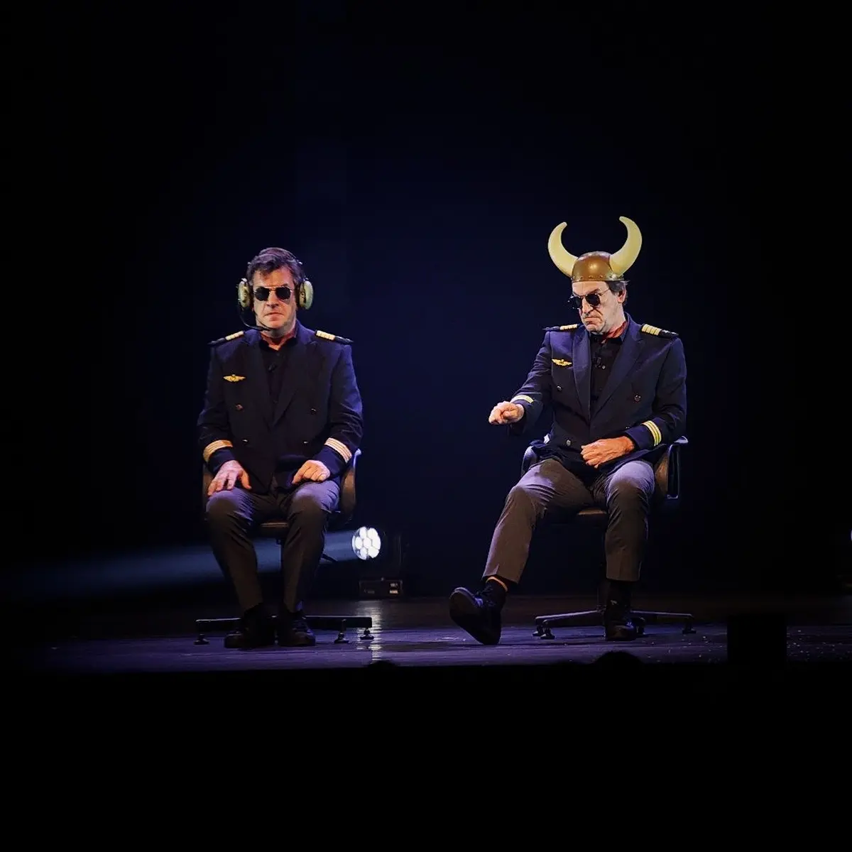 Spectacle humoristique des Frères Taloche à Village-Neuf