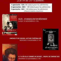 Spectacle - Il y a en elle comme un secret… Biopic de Simone Veil