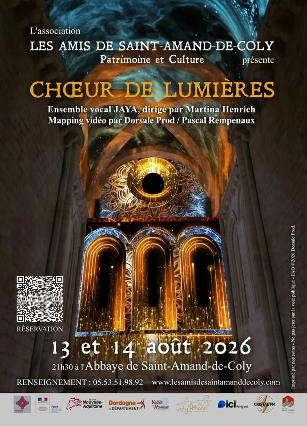 Spectacle immersif - Choeur de lumières