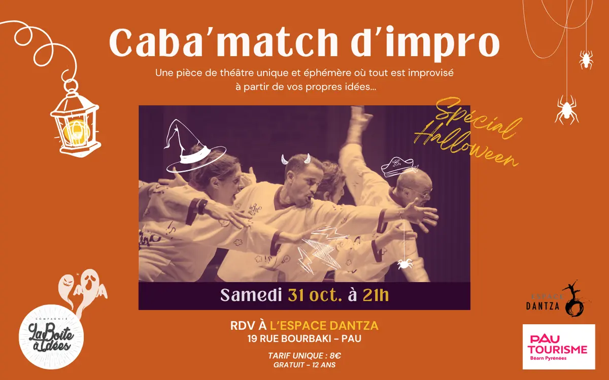 Spectacle improvisé d'Halloween !