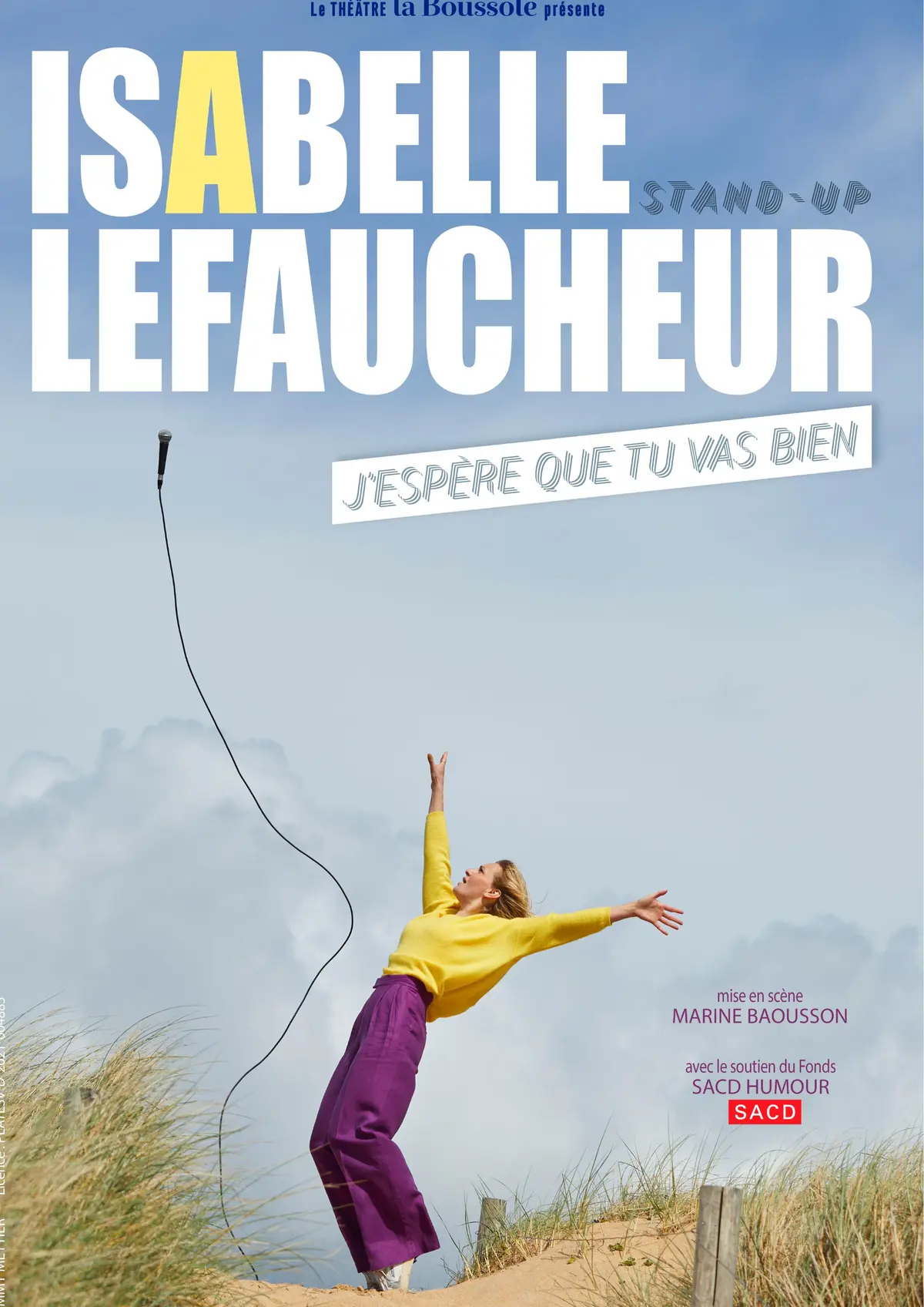 Spectacle - Isabelle Lefaucheur – J’espère que tu vas bien