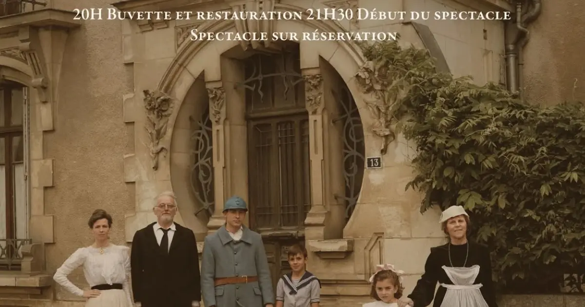 Spectacle "Je vous écris de Verdun..."