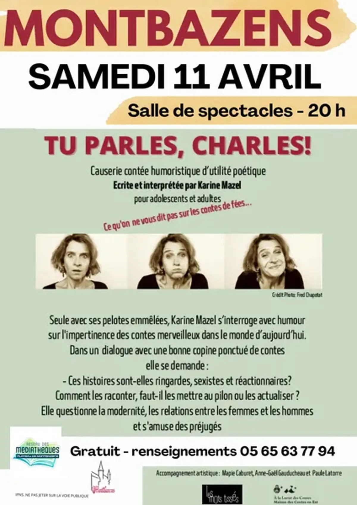 Spectacle Karine MAZEL