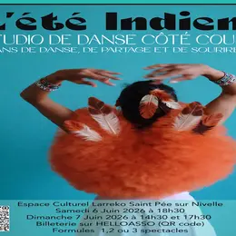 Spectacle L'été Indien par l'association Studio de Danse côté cour