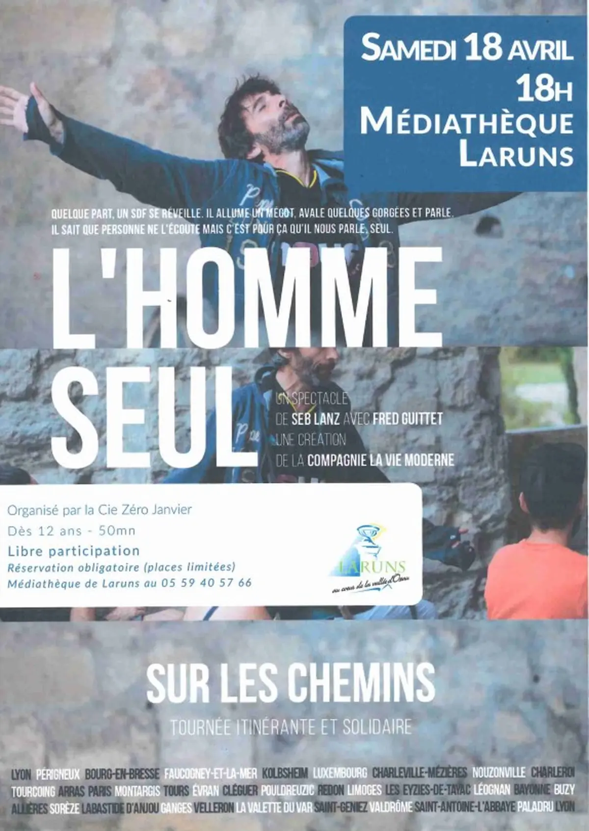 Spectacle l'homme seul