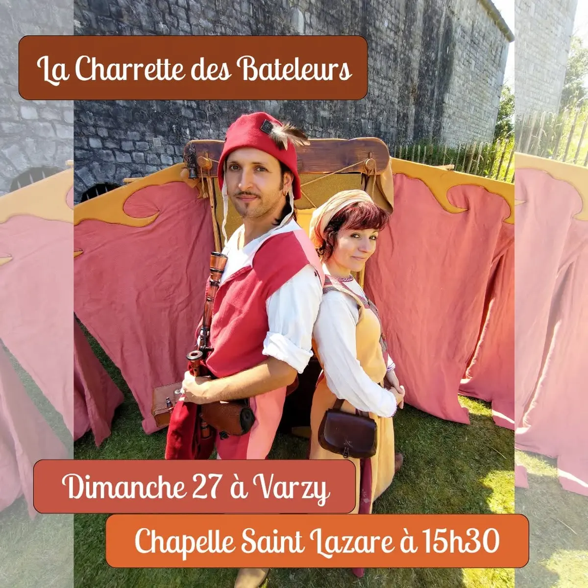 Spectacle La Charrette des Bateleurs