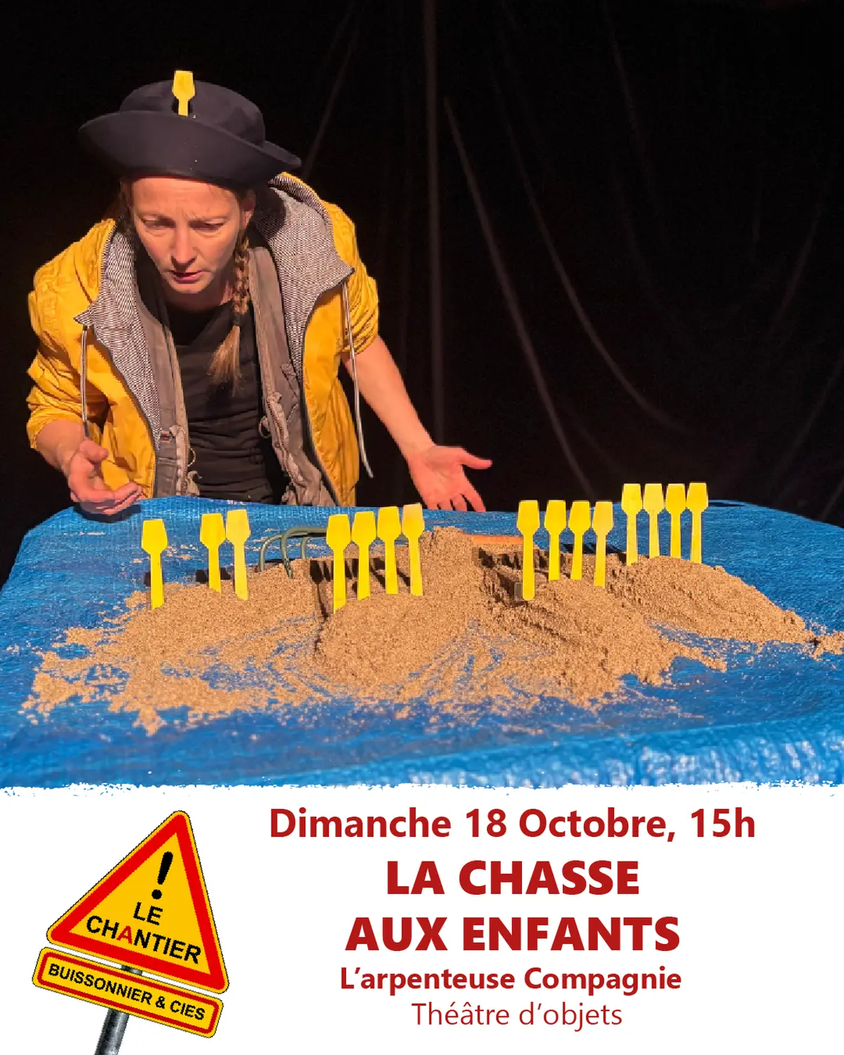 Spectacle - La chasse aux enfants par L’Arpenteuse Compagnie
