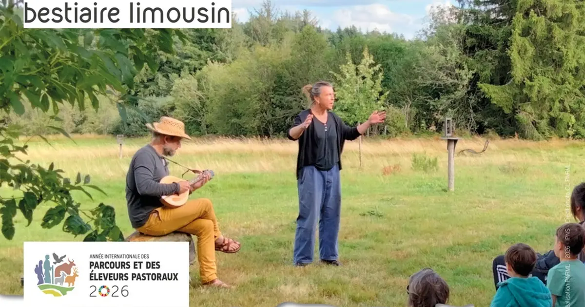 Spectacle La chèvre bourrue, duo de contes et musiques du bestiaire limousin
