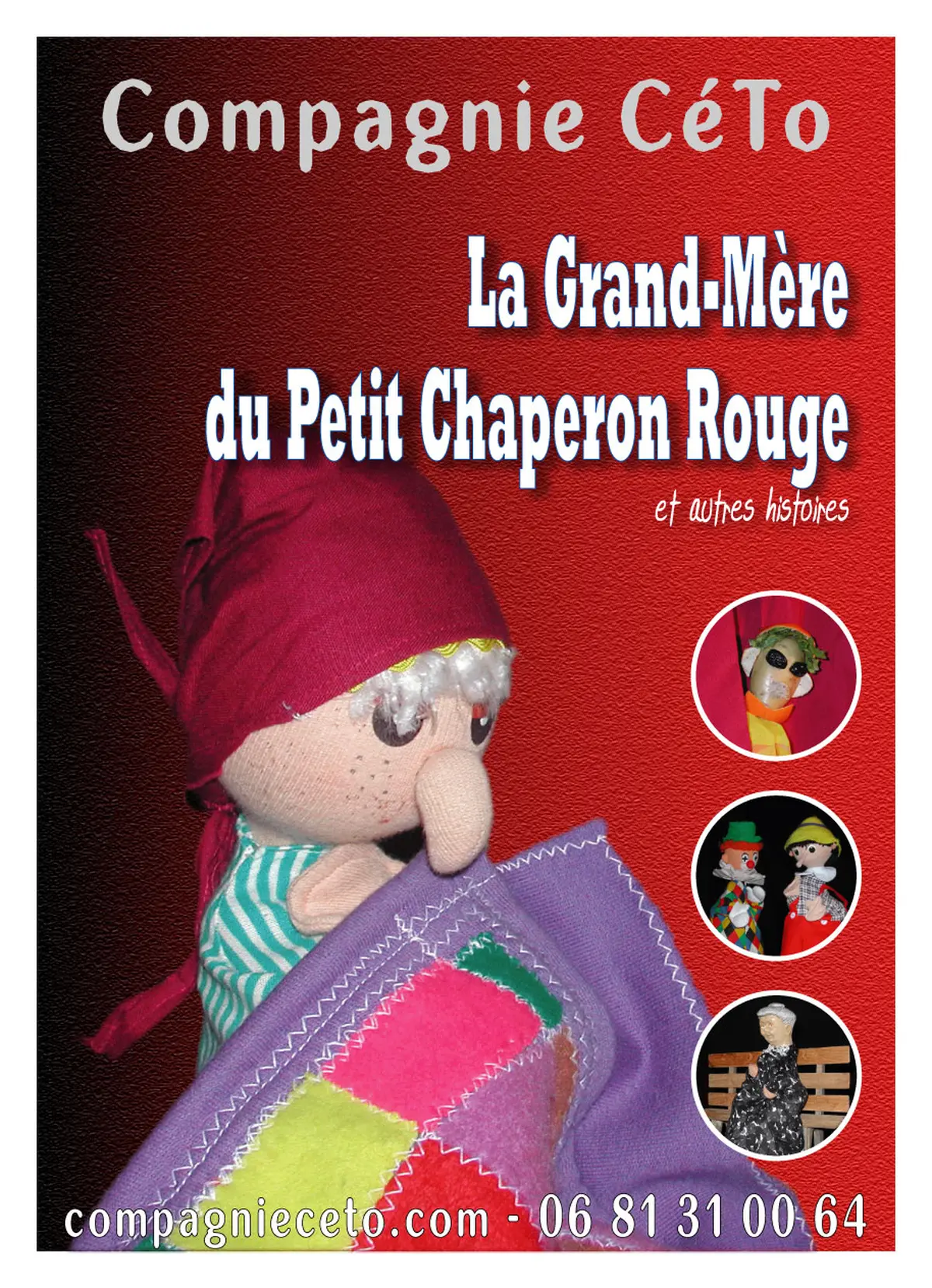 Spectacle La grand-mère du petit chaperon rouge