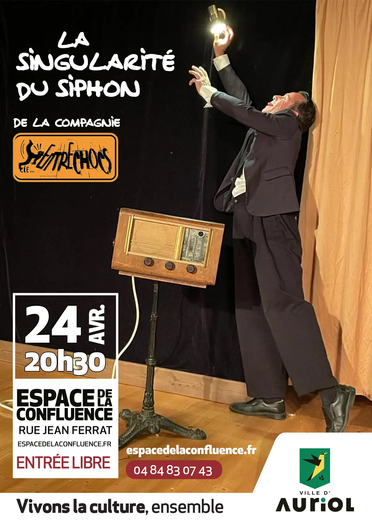 Spectacle La singularité du siphon