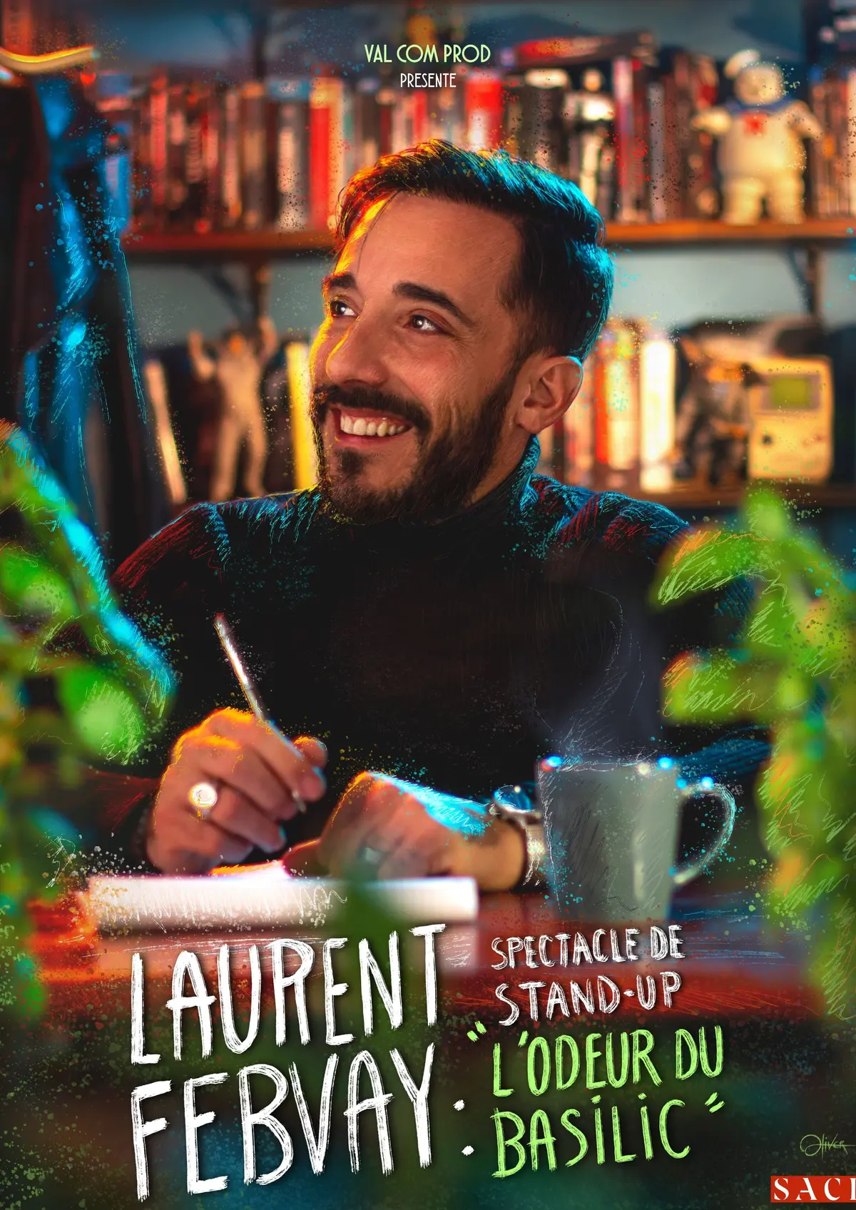 Spectacle : Laurent Febvay - L’odeur du Basilic