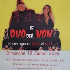 Spectacle Le duo des non - La Bastide l'Evêque