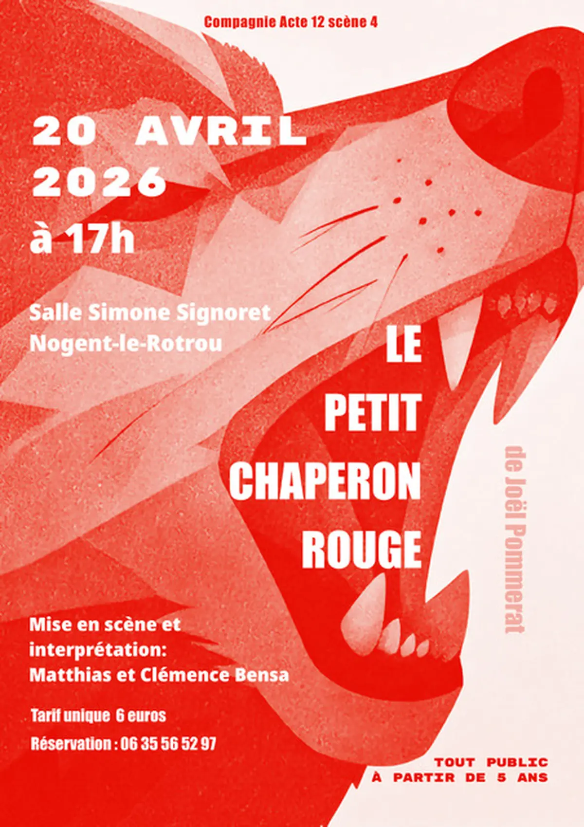 Spectacle Le Petit Chaperon Rouge