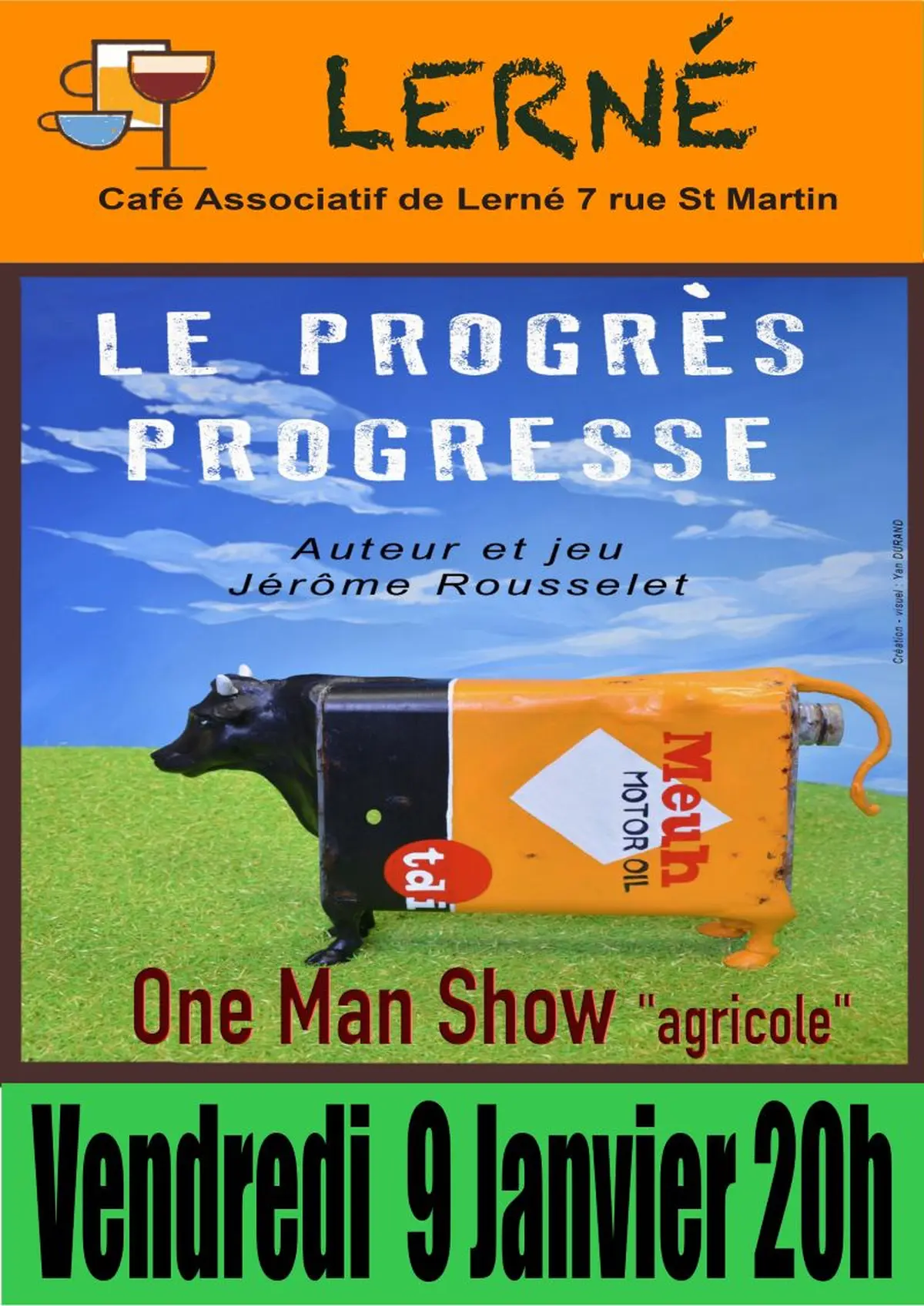 Spectacle Le progrès progresse