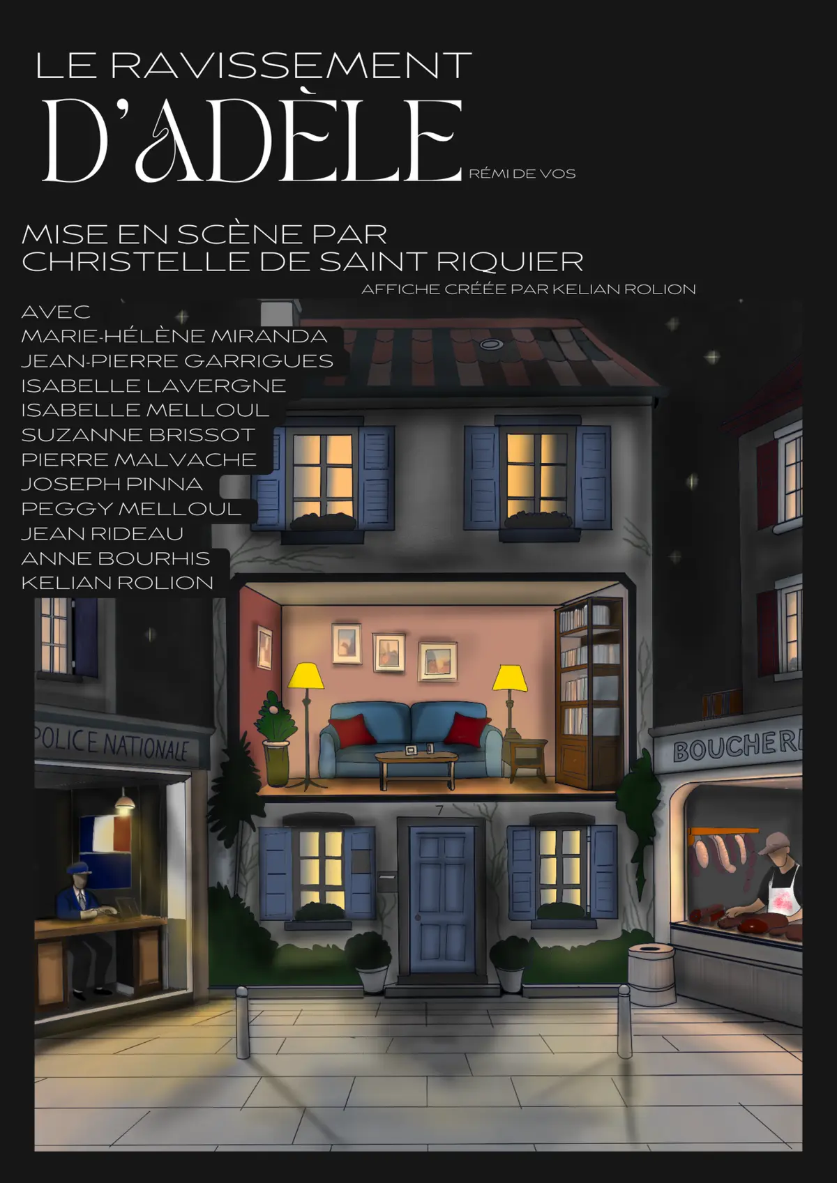 Spectacle - Le ravissement d'Adèle