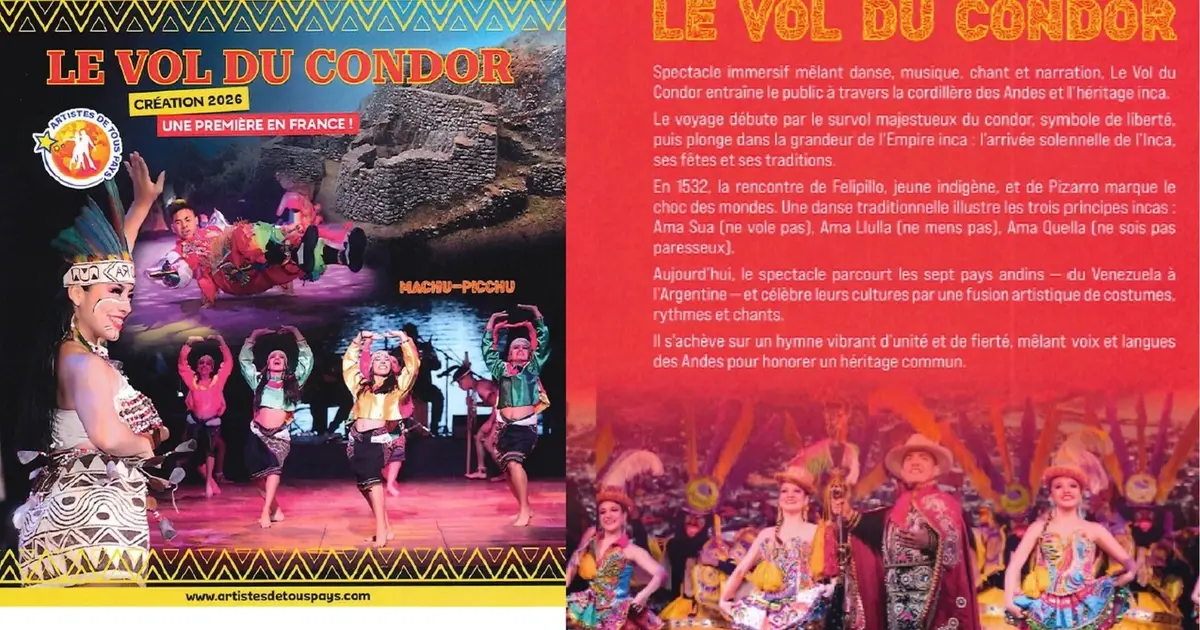 Spectacle : Le vol du Condor