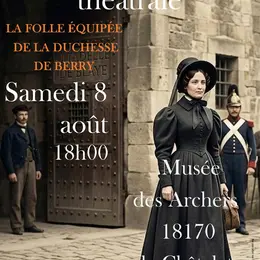 Spectacle lecture théâtrale au musée