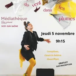 Spectacle Léon du vent dans les plumes