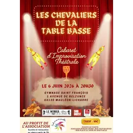 Spectacle : les chevaliers de la table basse