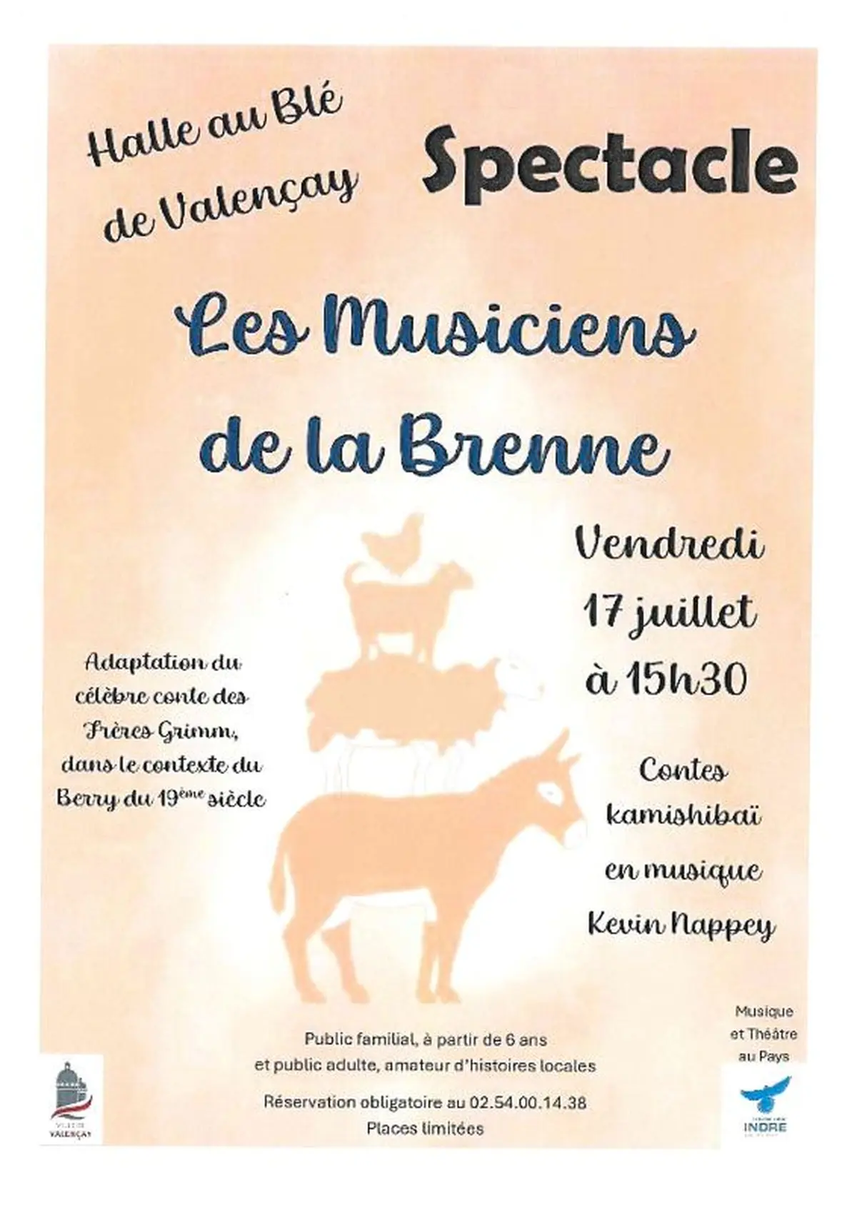 Spectacle : Les Musiciens de la Brenne
