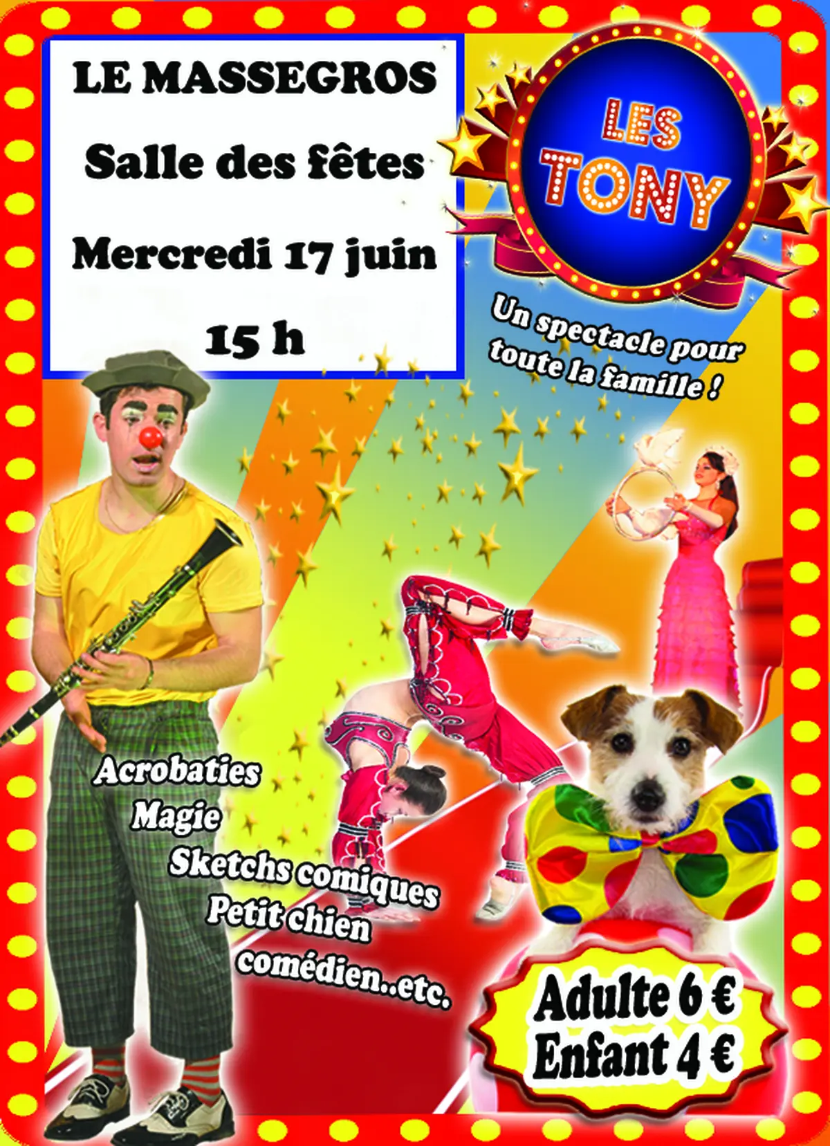 Spectacle : Les Tony