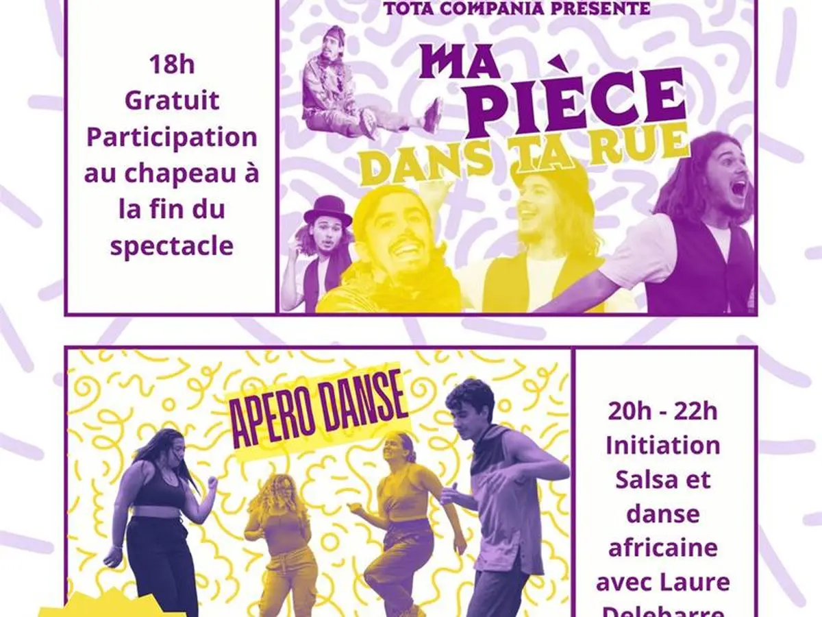 Spectacle - Ma pièce dans ta rue et Apero Danse - Bruley